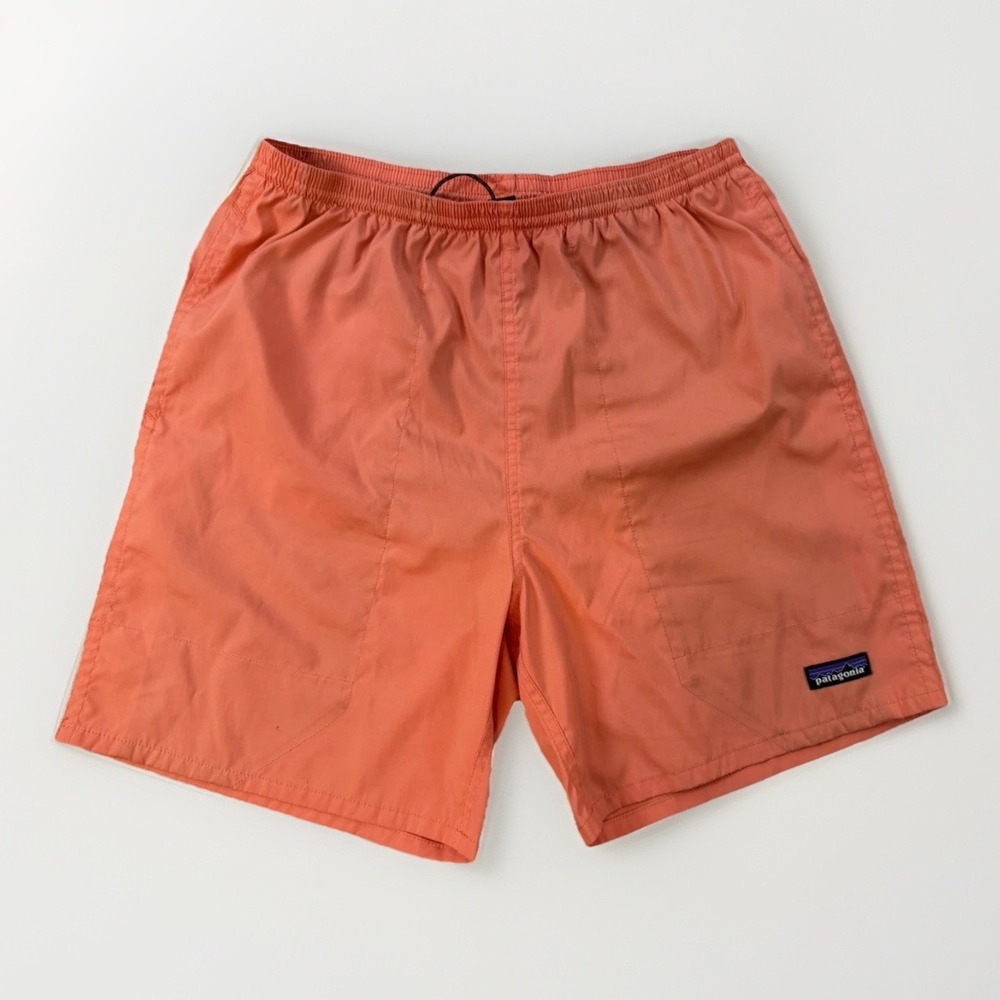 Patagonia Baggies Swim Shorts Men's Large Orange Swimming Trunks Outdoor